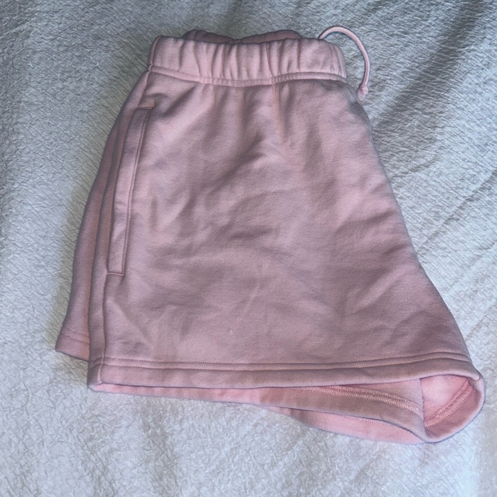 Skims Cotton Fleece Classic Short in Cherry Blossom NWT